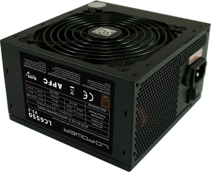 LC-Power LC6550 V2.3 Super Silent 550W, ATX 2.3