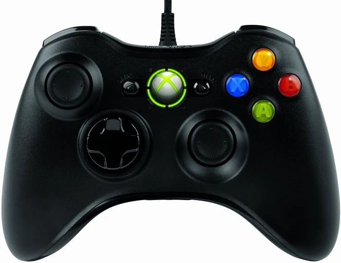 Microsoft Xbox 360 Controller für Windows USB schwarz (Xbox 360/PC)