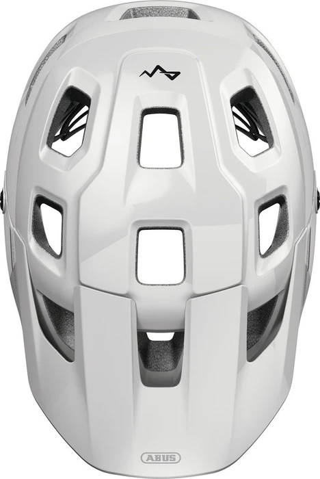 ABUS MoDrop MIPS Helm shiny white