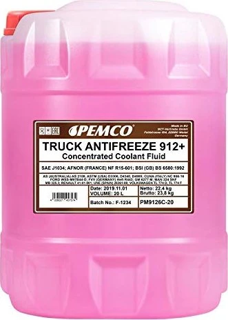 Pemco Antifreeze 912+ 20l
