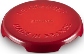 Le Creuset Gusseisen Topfuntersetzer Signature 20cm kirschrot