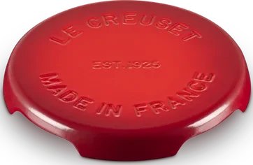 Le Creuset Gusseisen Topfuntersetzer Signature 20cm kirschrot