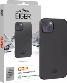 Eiger Grip Case für Apple iPhone 15 schwarz