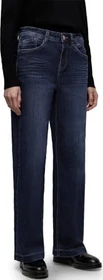 Street One Wide Leg Jeans dark blue washed (Damen)