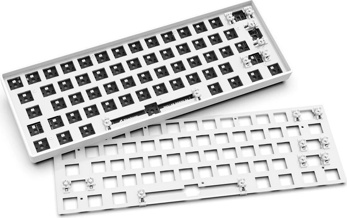 Sharkoon Skiller SGK50 S4 Gen2 Barebone Gaming Tastatur, weiß, ISO/ANSI