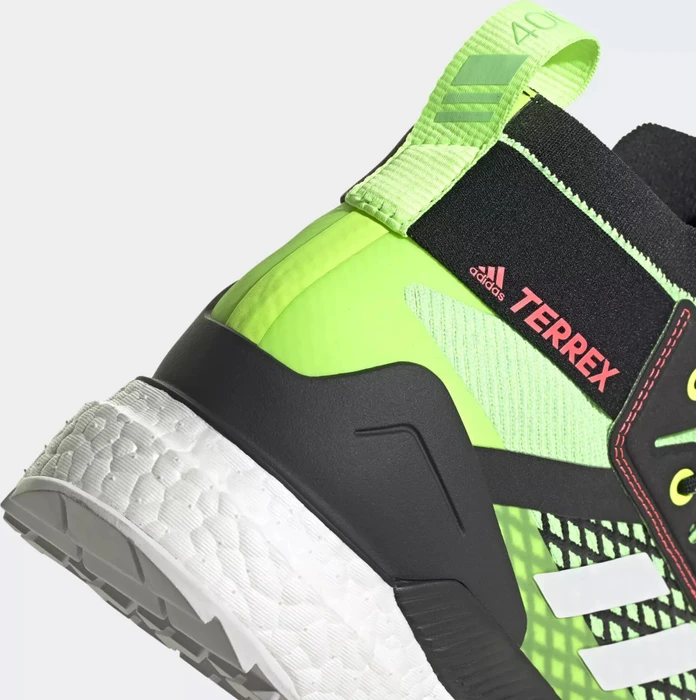 adidas Terrex Free Hiker signal green/cloud white/signal pink (Herren)