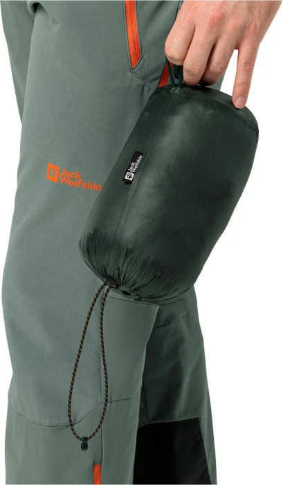 Jack Wolfskin Alpspitze Down Hoody Funktionsjacke hedge green (Herren)