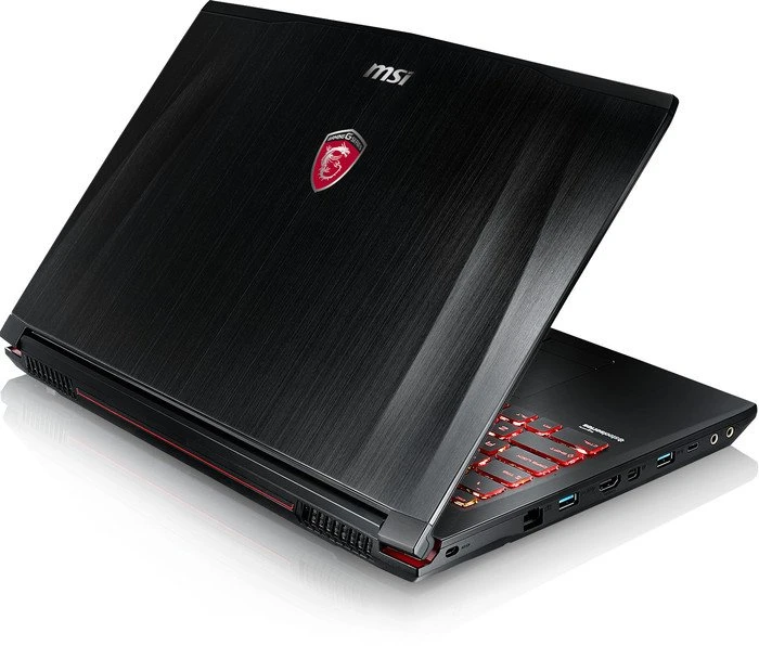 MSI GE62 7RE-088 Apache Pro, Core i7-7700HQ, 16GB RAM, 256GB SSD, 1TB HDD, GeForce GTX 1050 Ti, DE
