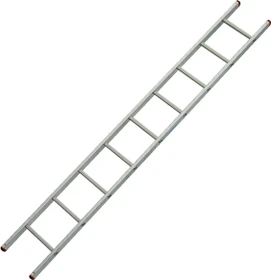 Krause Monto Sibilo Alu Anlegeleiter, 9 Stufen