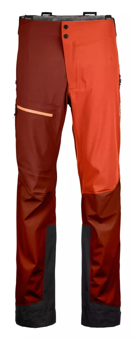 Ortovox 3L Ortler Hose lang clay orange (Herren)