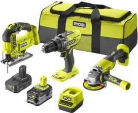 Ryobi RCK183B-242S One+ Akku-Maschinenset inkl. Tasche + 2 Akkus 2.0/4.0Ah