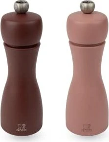 Peugeot Tahiti Duo Salz-/Pfeffermühlen-Set 15cm kakaobraun/haselnussbraun, 2-tlg.