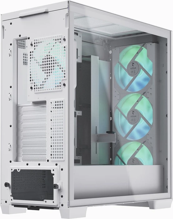APNX Creator C1 White, weiß, Glasfenster