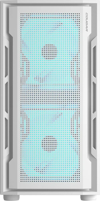 Cougar Uniface Mini RGB White, weiß, Glasfenster
