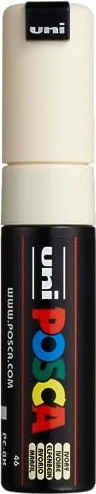 Uni-Ball POSCA PC-8K Acrylmarker elfenbein