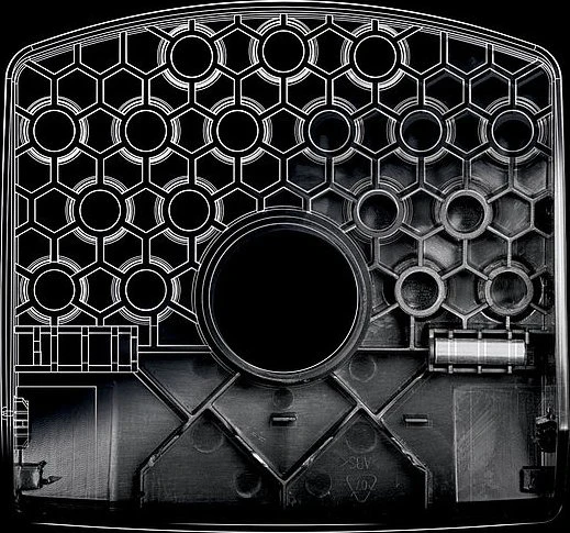 Novus B 220 Bürolocher, schwarz