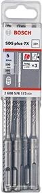 Bosch Professional SDS-plus-7X Hammerbohrer, 5x100x165mm, 10 Stück