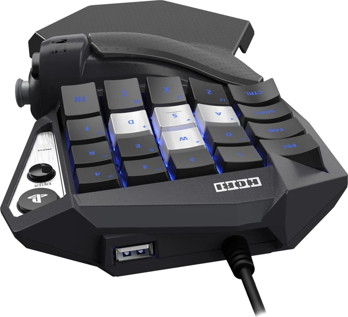 Hori Tactical Assault Commander PS5/PS4/PC, mehrfarbig/schwarz/silber, USB-A