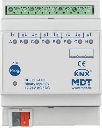 MDT Binäreingang BE, Eingänge 24V