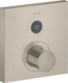 Hansgrohe AXOR ShowerSelect Thermostat Unterputz eckig für 1 Verbraucher brushed nickel