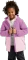 Jack Wolfskin Snow Days Funktionsjacke vivid orchid (Junior) Vorschaubild