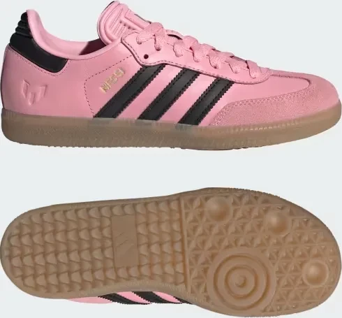 adidas Samba Messi light pink/core black/gum (Junior)