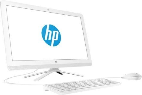 HP All-in-One 24-e065ng, weiß, Core i3-7100U, 8GB RAM, 1TB HDD