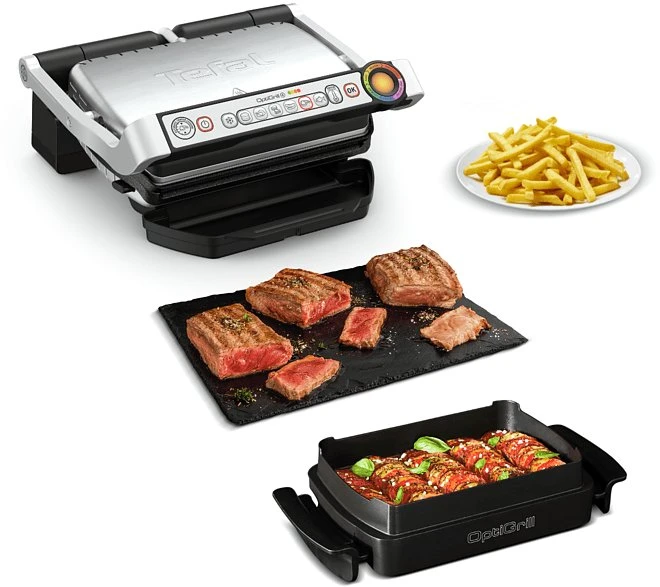 Tefal GC714D OptiGrill+ Snacking & Baking Kontaktgrill