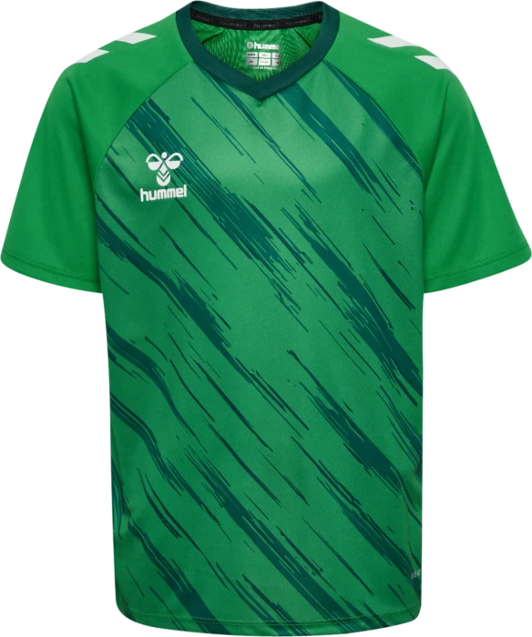 hummel Match Triumph Trikot kurzarm jelly bean/botanical garden (Junior)