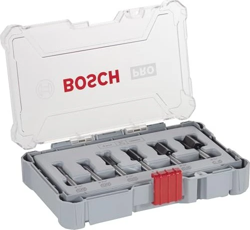 Bosch Professional Prood Fräser-Sortiment inkl. Werkzeugbox, 6-tlg.