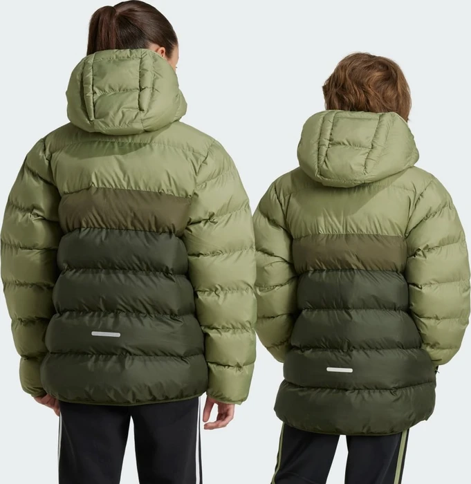 adidas Synthetic Down Funktionsjacke tent green/olive strata/night cargo (Junior)