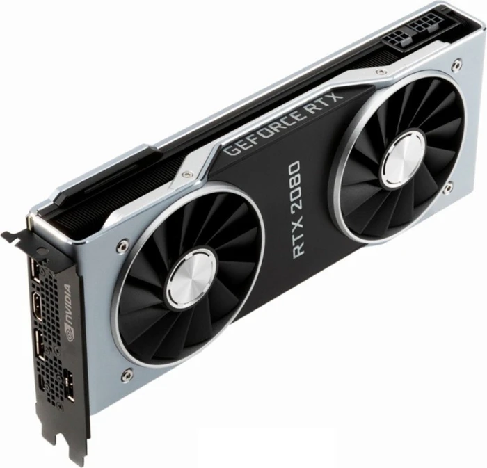NVIDIA GeForce RTX 2080 Founders Edition, 8GB GDDR6, HDMI, USB-C, 3x DP