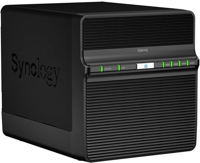 Synology DiskStation DS414j, 512MB RAM, 1x RJ-45 1000Base-T, 1x USB-A 3.0
