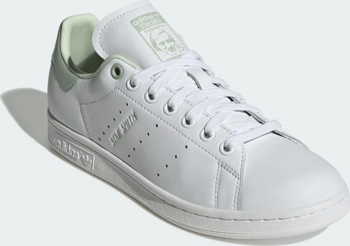 adidas Stan Smith cloud white/linen green metallic/linen green (Damen)