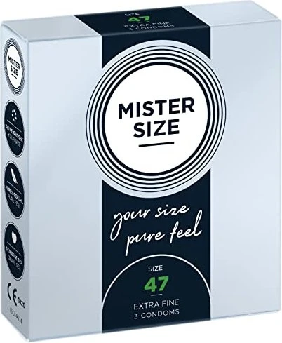 Mister Size 47mm Kondom, 3 Stück