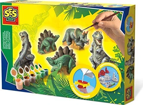 Ses Creative Gießen und Anmalen Dinos