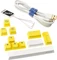 Ducky One 2 Pro Mini, PBT, weiß, LEDs RGB, MX RGB BLUE, USB, US Vorschaubild