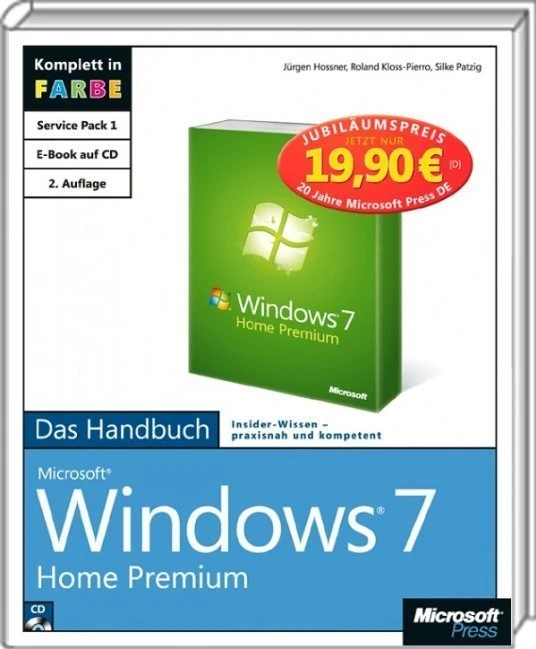 Microsoft Press Jubiläumsausgabe: Microsoft Windows 7 Home Premium - Das Handbuch (deutsch) (PC)