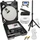 PremiumX Mobile Camping SAT Anlage Antenne TV Receiver Satelliten-Finder Single LNB 10m Kabel F-Stecker Koffer Stativ (120701)