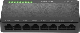 Lanberg DSP1 Desktop Switch, 8x RJ-45 (DSP1-0108)