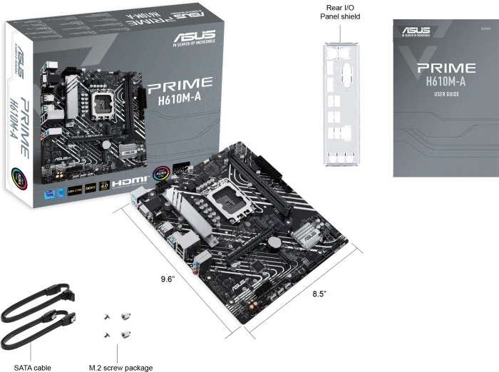 ASUS Prime H610M-A (Intel 1700)