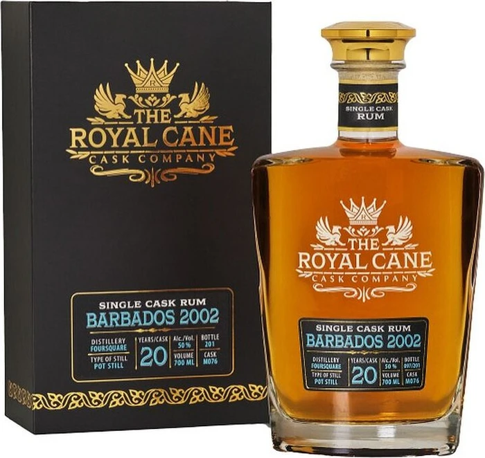 The Royal Cane Cask Company Barbados Foursquare 2002 700ml