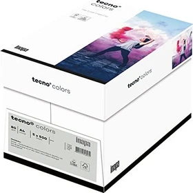 inapa tecno colors Universalpapier grau, A4, 80g/m², 2500 Blatt