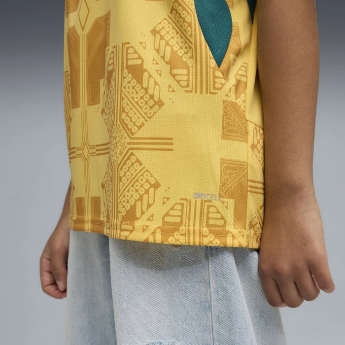 Puma FIFA WM 2026 Ghana Auswärtstrikot sunny yellow/archive yellow (Junior)