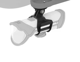 Busch & Müller Ixon Rock Adapter Lichthalterung schwarz