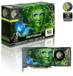 Point of View GeForce GTX 465, 1GB GDDR5, 2x DVI, Mini HDMI
