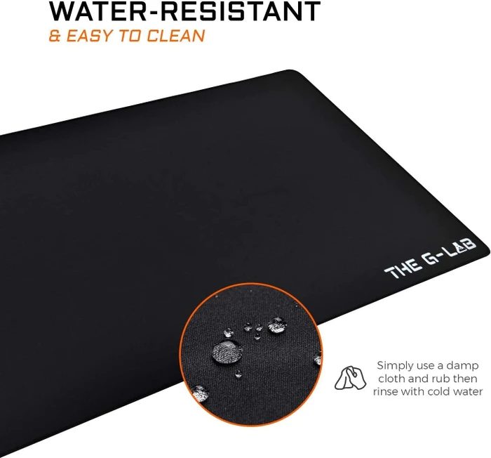 The G-Lab Pad Barium XXL Gaming Mauspad, schwarz/grau