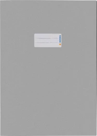 Herma Heftschoner Papier, A4, grau, 10er-Pack
