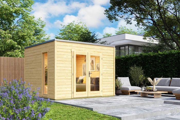 Lasita Maja Palermo 1 Gartenhaus natur