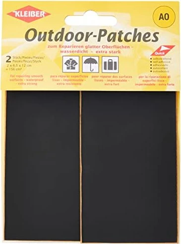 Kleiber Outdoor Patches Reparatur-Flicken schwarz